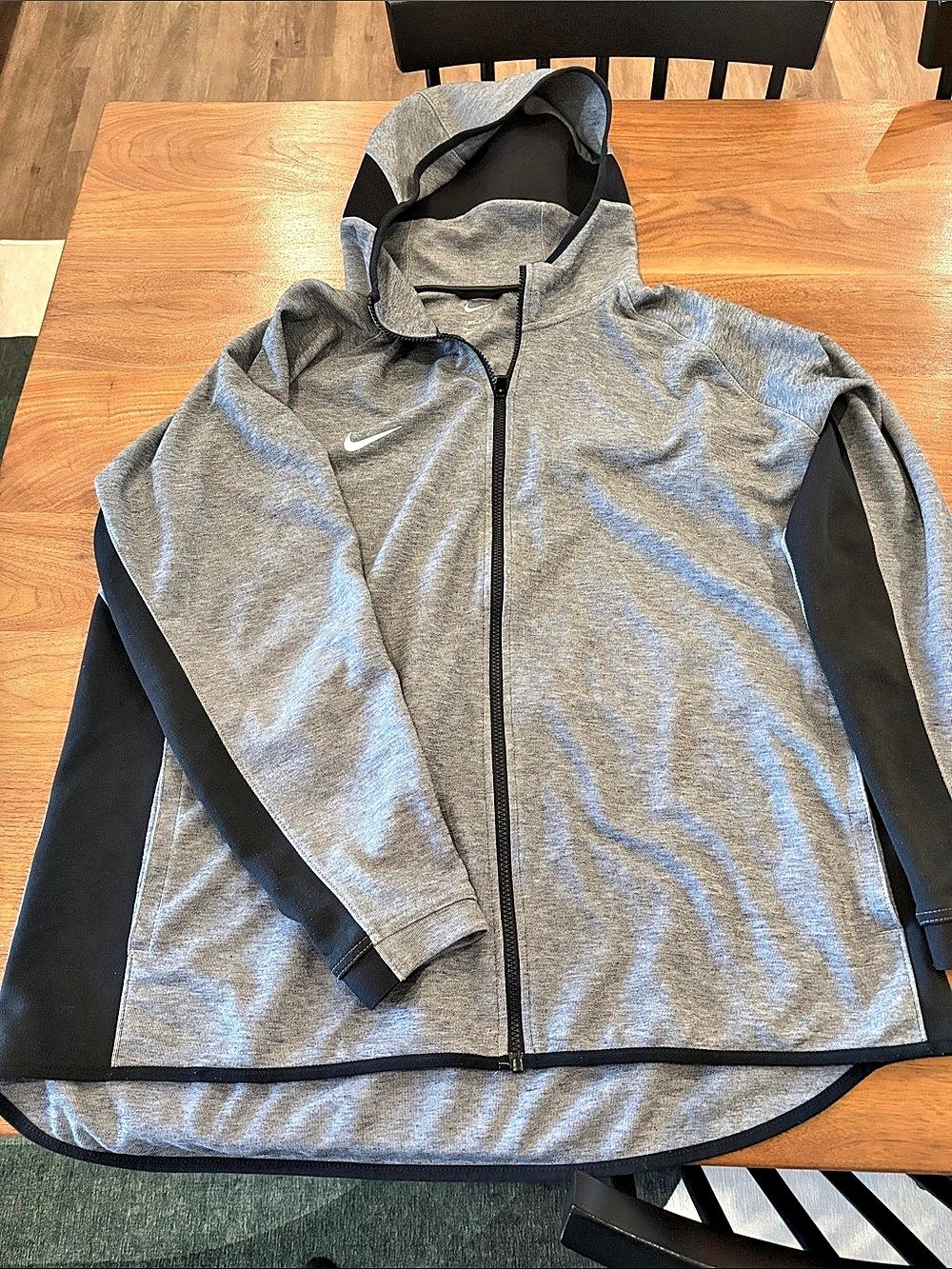 Nike Men's Gray & Black Jacket Size XXL Like New